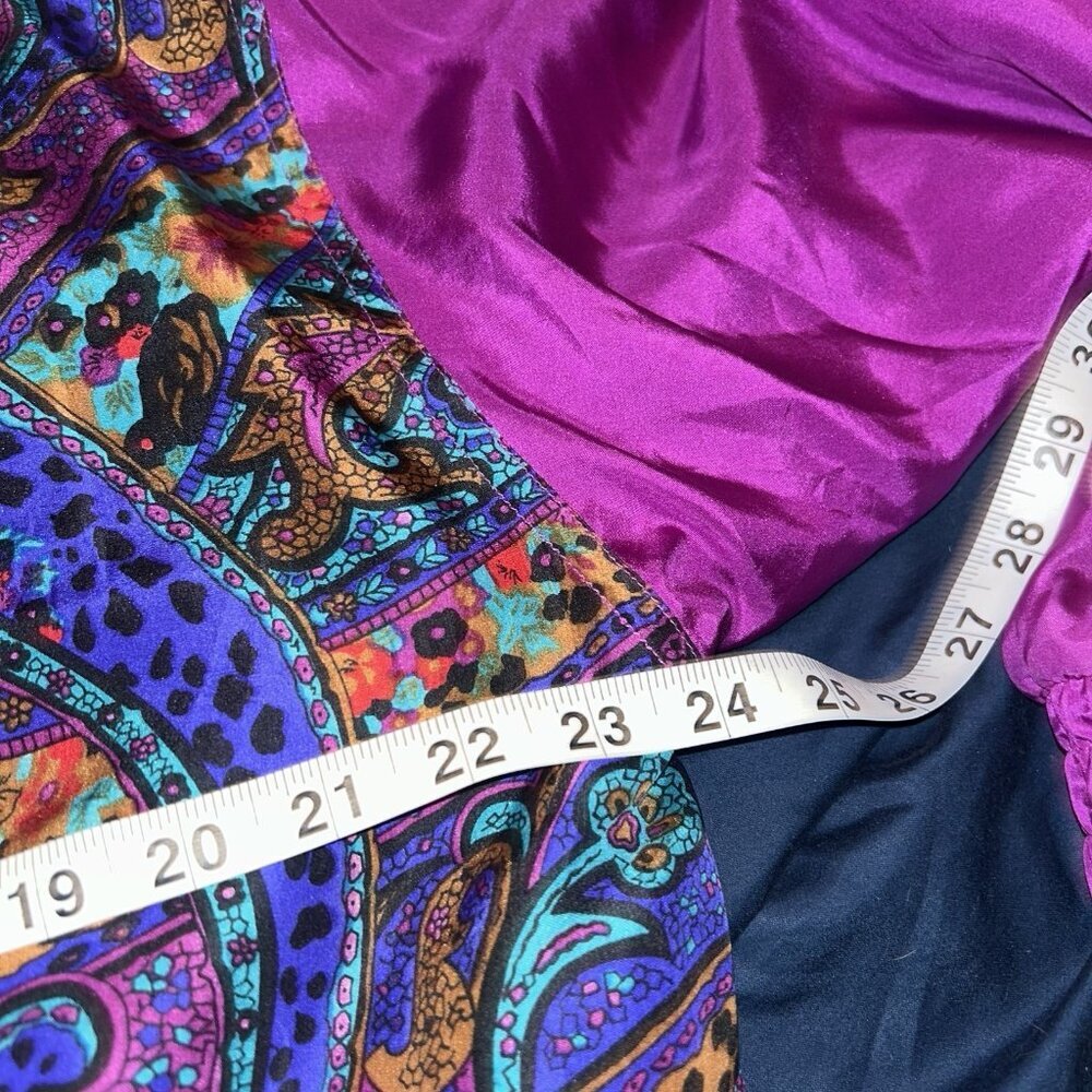 Bocoo Vintage Retro Purple Tracksuit Full Zip Windbreaker Jacket & Pants Medium - Picture 6 of 10